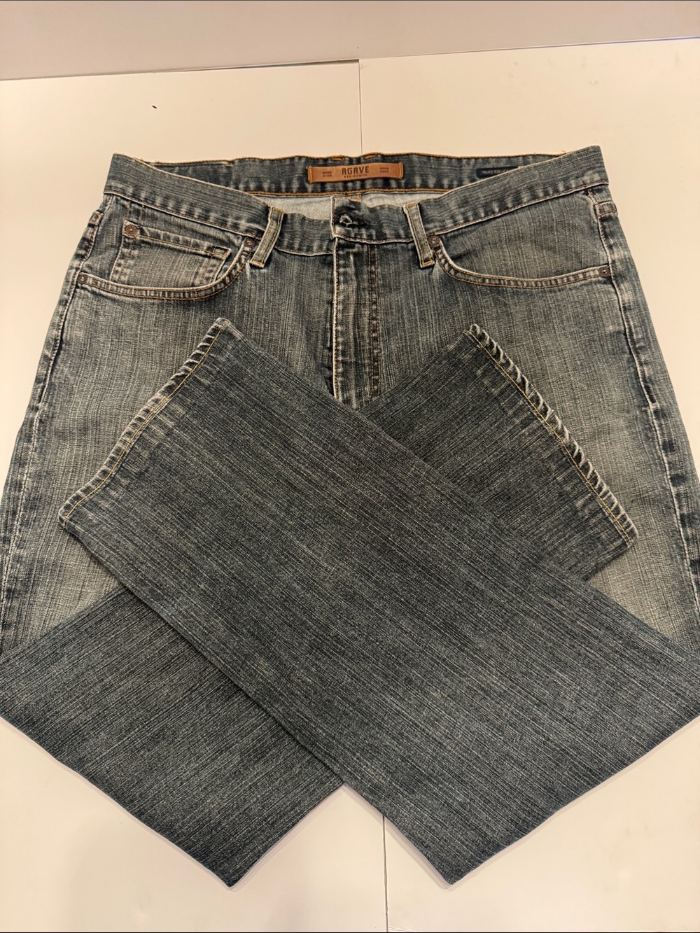 Agave Men's Light Blue Straight Jeans